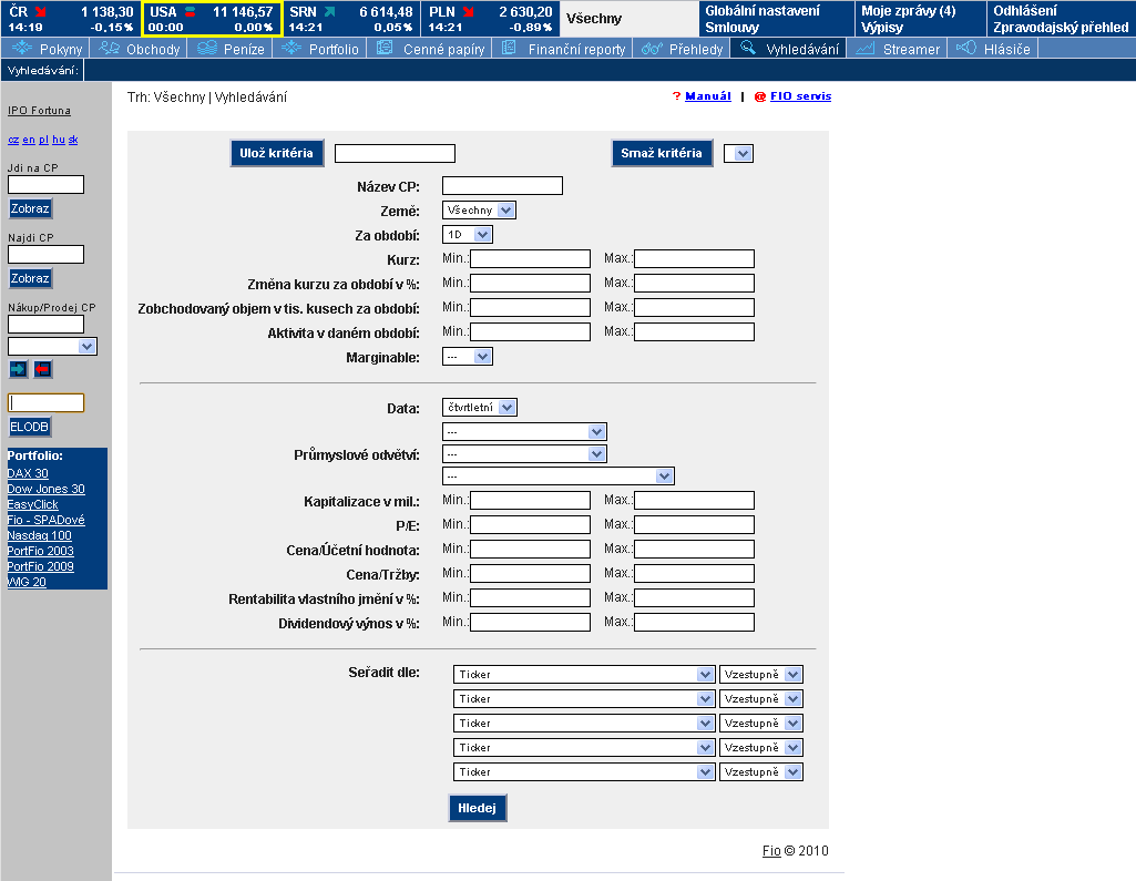 Jak poslat peníze na e Broker?