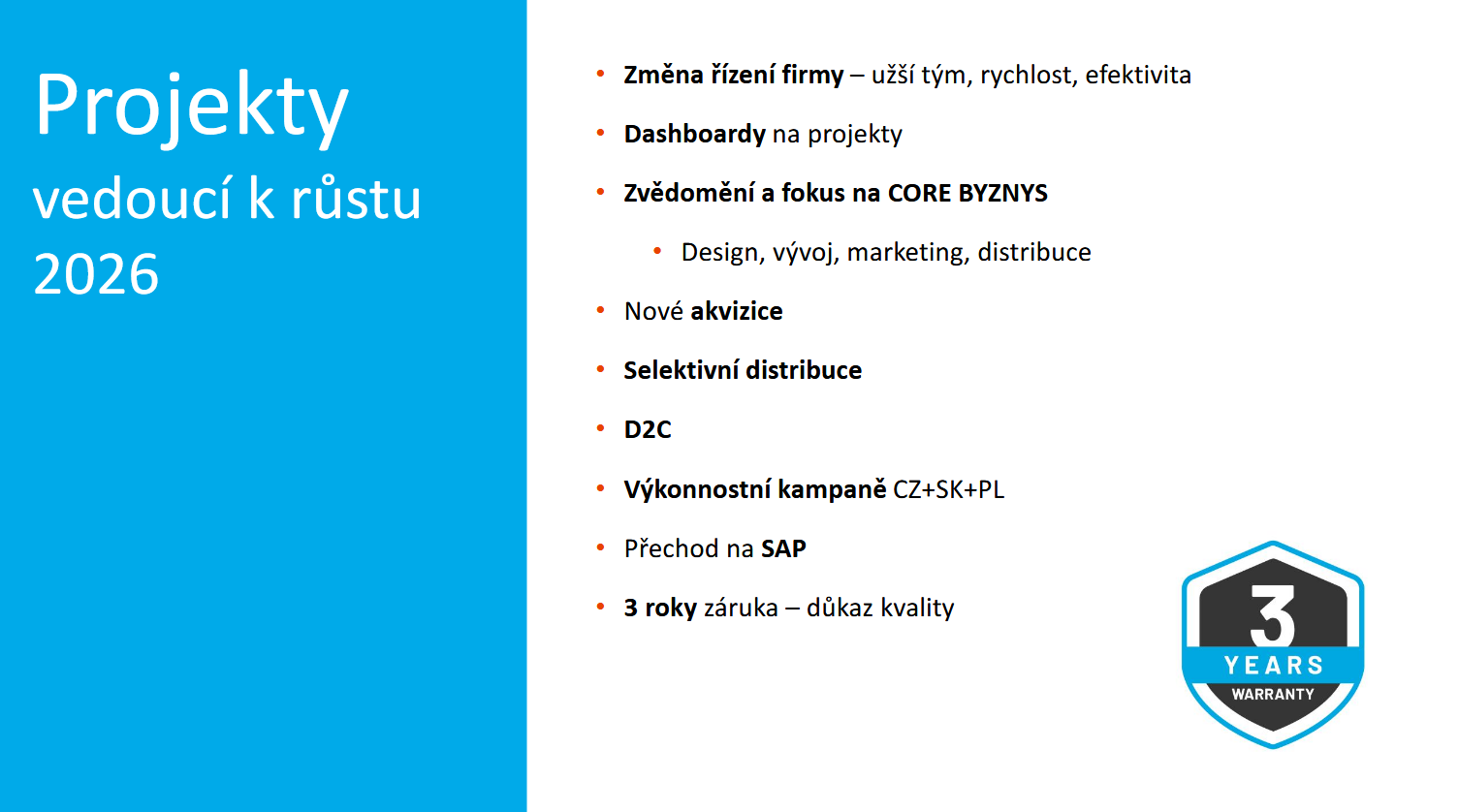 Projekty vedoucí k růstu, zdroj: FIXED.zone
